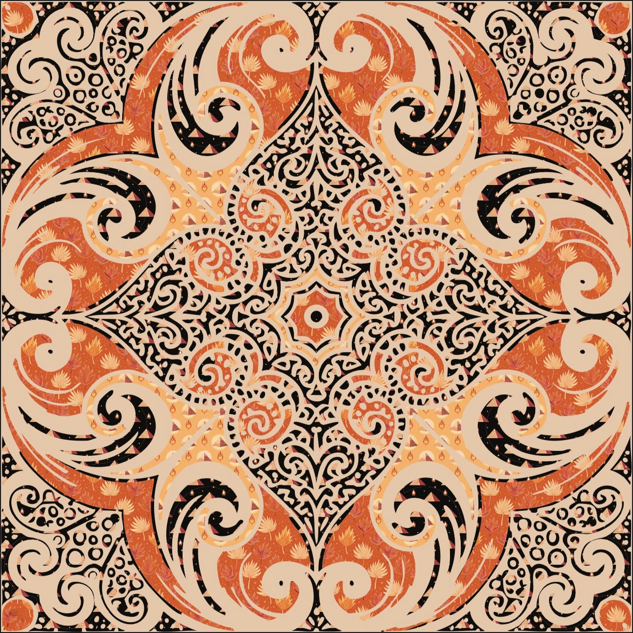 Fire Element 90 Square