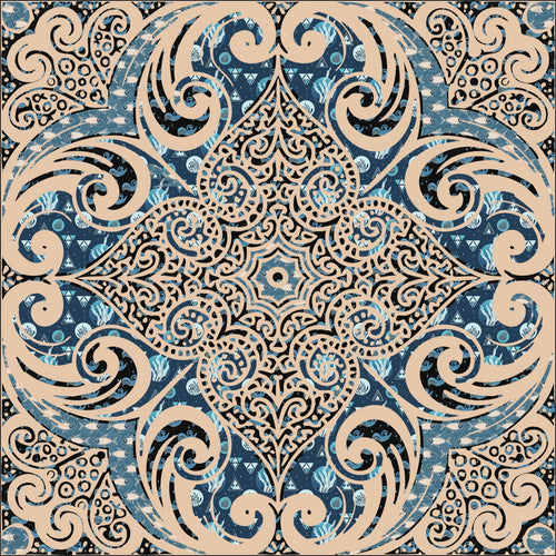 Water Element 90 Square